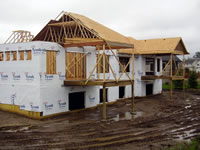 Rafters in progress